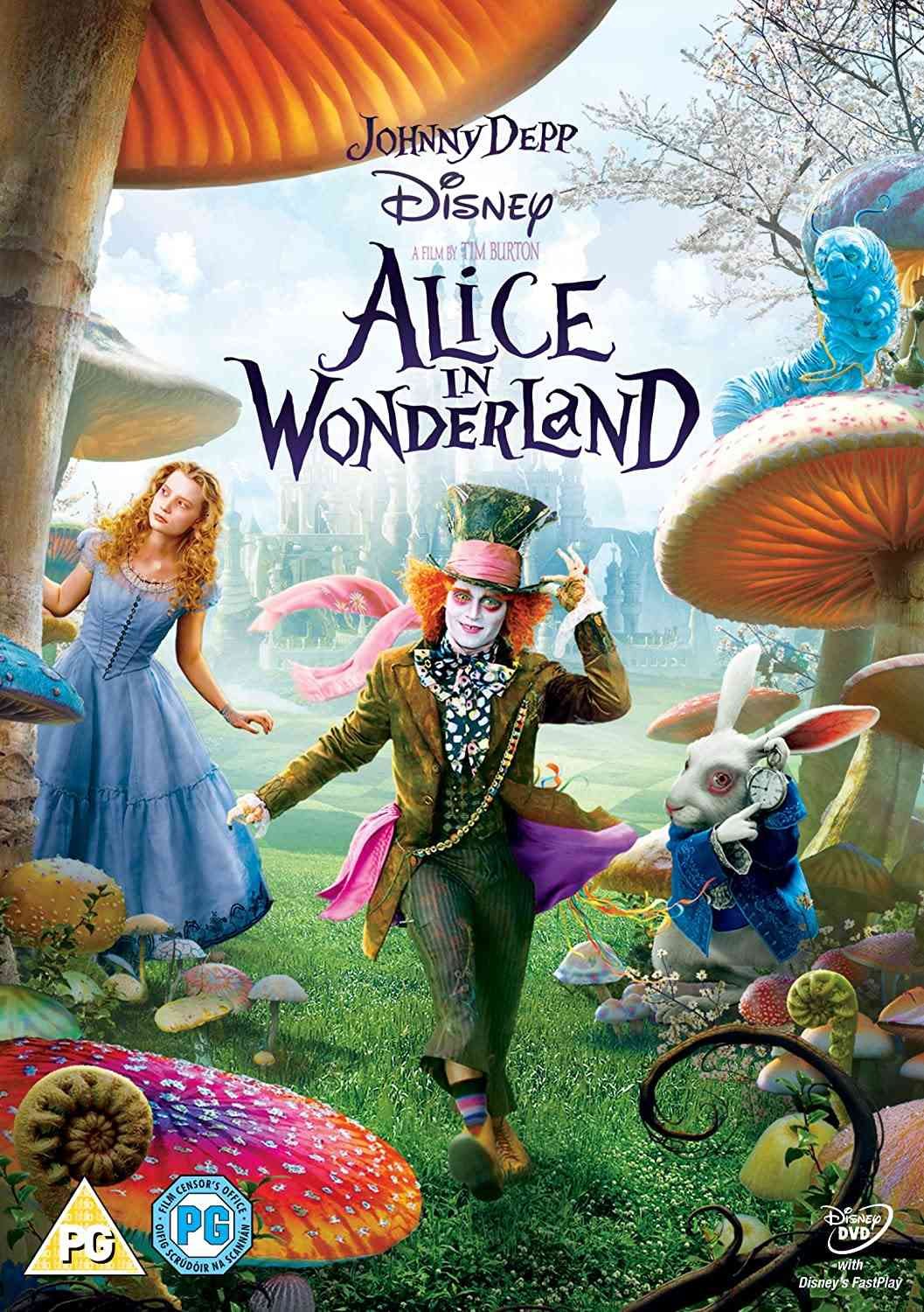 Alice In Wonderland (2010) [Adventure] Movie